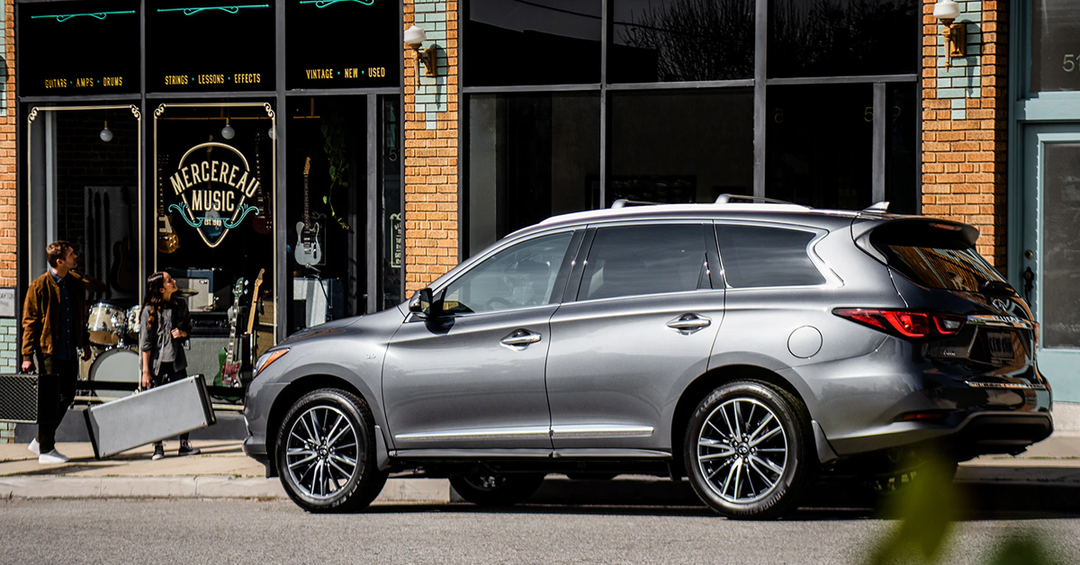 INFINITI QX60 earns top safety award from the Insurance Institute for